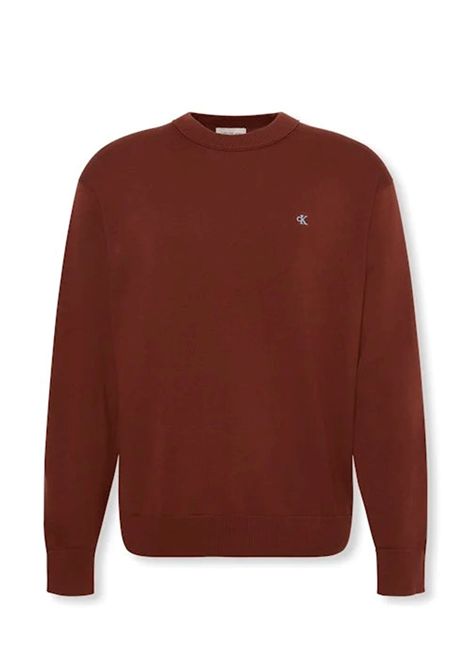 Maglione Calvin Klein Monogram Cherry Uomo CALVIN KLEIN | Maglioni | LV04RC309G-XWI